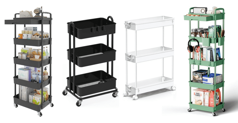 Best Dorm Rolling Cart: Ultimate Space-Saving Solutions