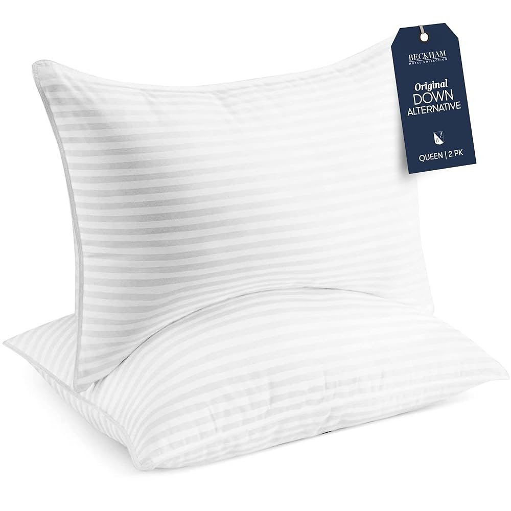 Beckham Hotel Collection Down Alternative Pillows 2-pack for college students